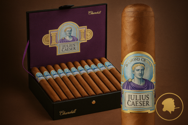 Charuto Diamond Crown Julius Caesar Churchill