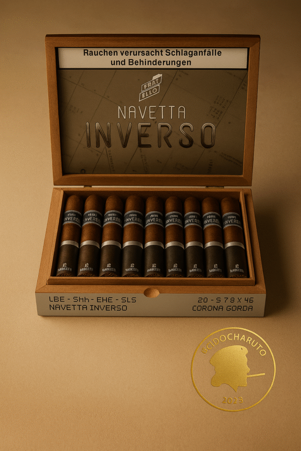 Charuto Fratello Navetta Inverso Corona Gorda cx/20