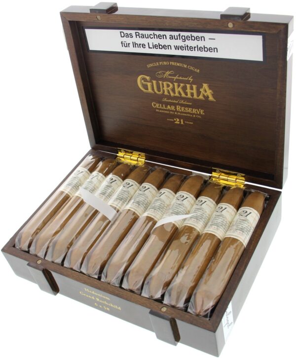 Charuto Gurkha Cellar Reserve 21 Years Hedonism Grand Rothchild