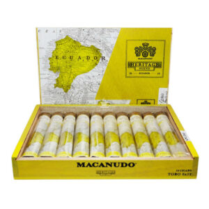 Charuto Macanudo Heritage Nuevo Ecuador Toro
