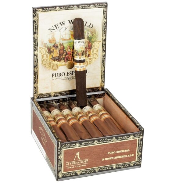 Charuto New World Puro Especial Short Churchill