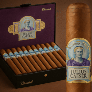 Charuto Diamond Crown Julius Caesar Churchill