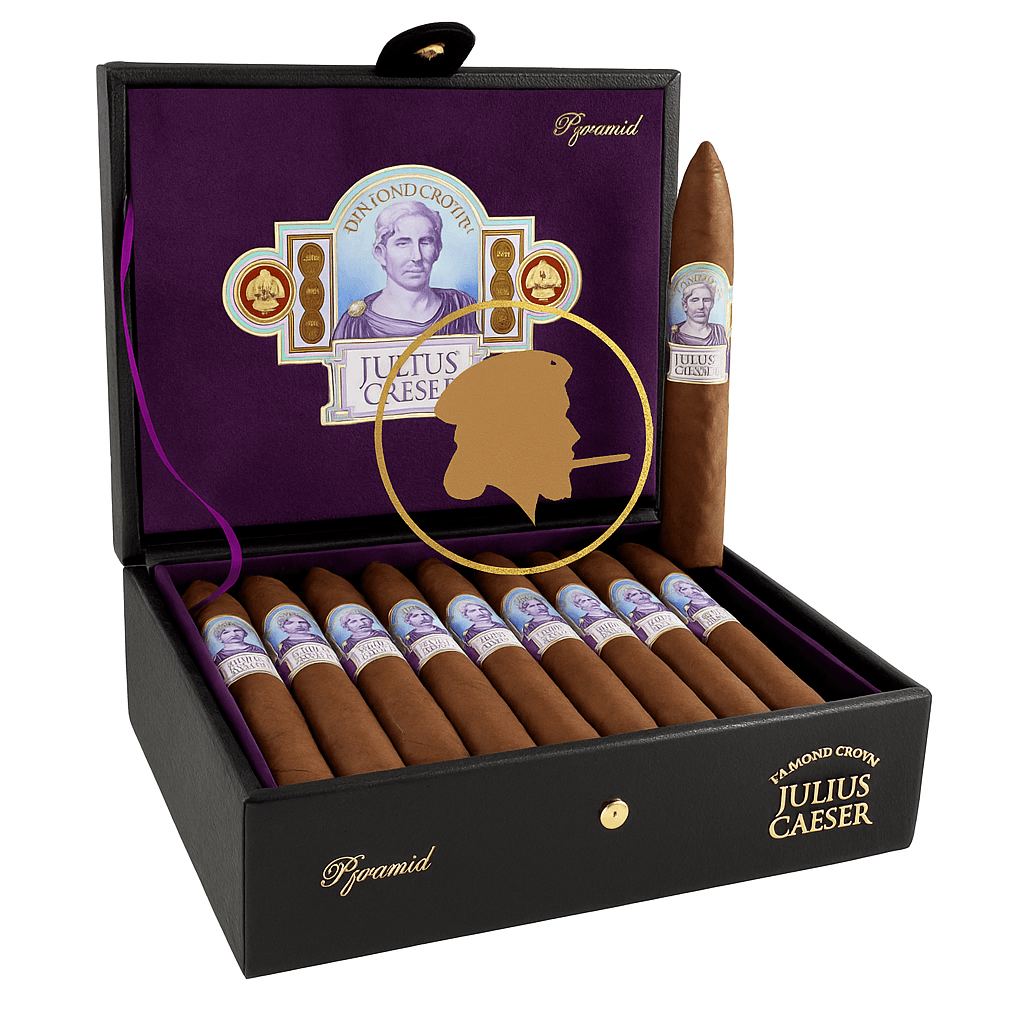Charuto Diamond Crown Julius Caesar Pyramid
