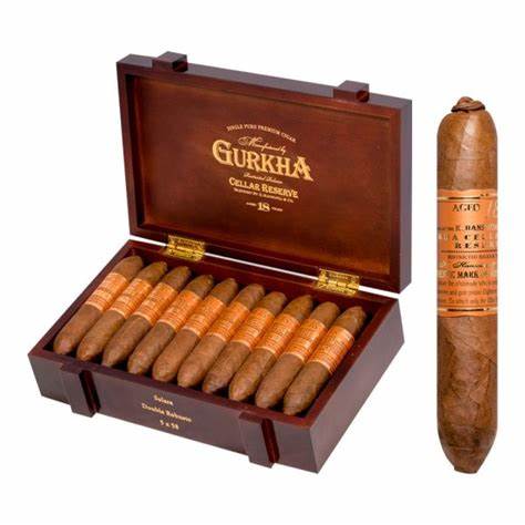 Charuto Gurkha Cellar Reserve 18 Years Solará Double Robusto