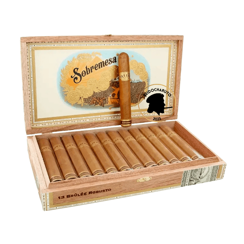 Charuto SOBREMESA Brulee Robusto cx/13 Descrição
