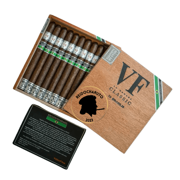Charuto VEGAFINA Classic Brasilis Exclusive Brasil cx/10