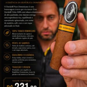 Davidoff Puro Dominicano – A Essência da República Dominicana