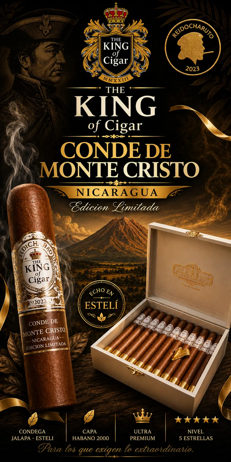The king Of Cigar Monte Cristo the king of cigar monte cristo