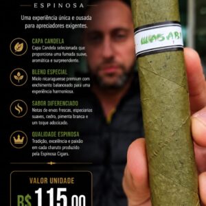 Espinosa Wasabi Candela – Uma Experiência Única e Ousada