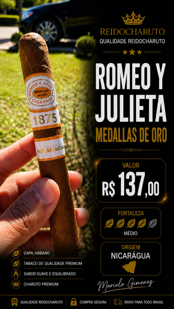 Romeo y Julieta 1875 – Medallas de Oro Romeo y Julieta 1875 – Medallas de Oro