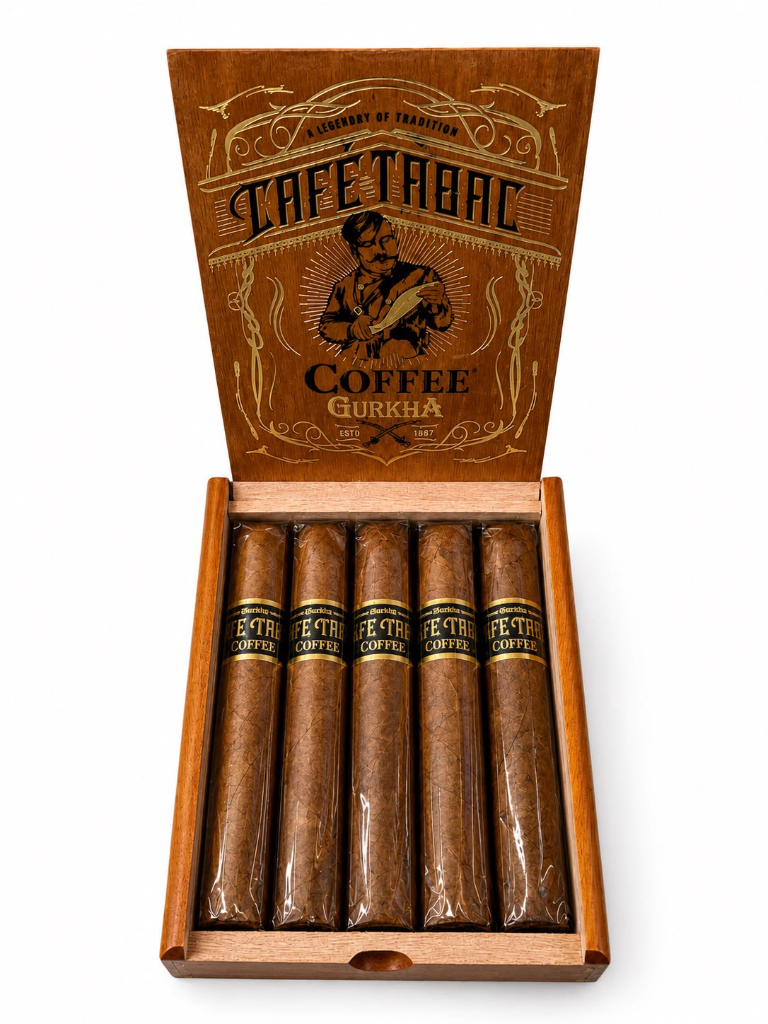 Gurkha Café Tabac Classic Coffee Robusto Gurkha Café Tabac Classic Coffee Robusto