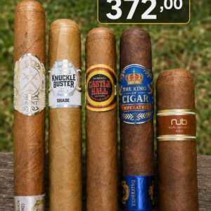 Pack Seleção do Rei 10 com cinco charutos premium