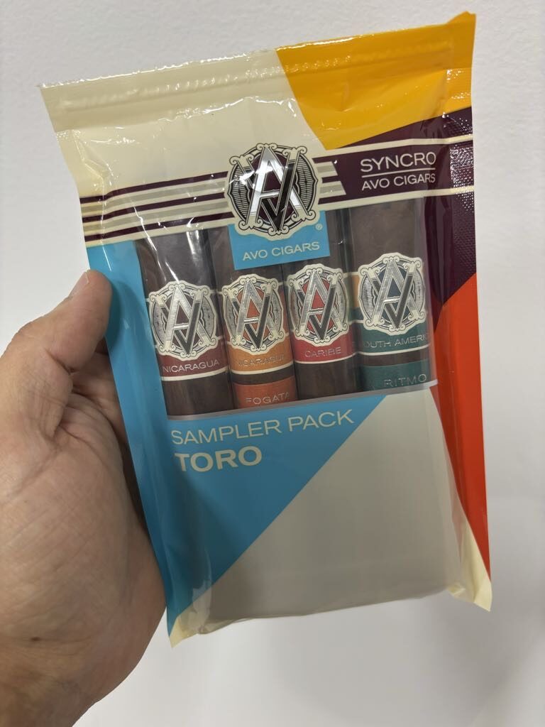AVO Syncro Toro Sampler – Pack com 4 Charutos AVO Syncro Toro Sampler – Pack com 4 Charutos