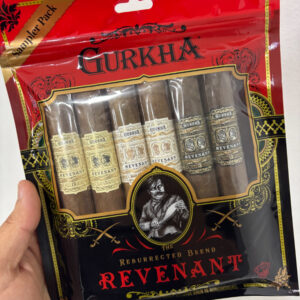 Gurkha Sampler Revenant Edition: pacote vermelho e preto com seis charutos Revenant